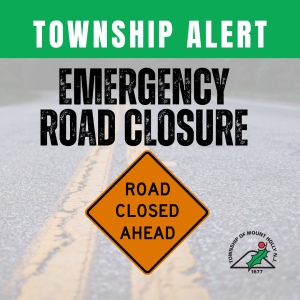 Alert – Emergency Road Closure